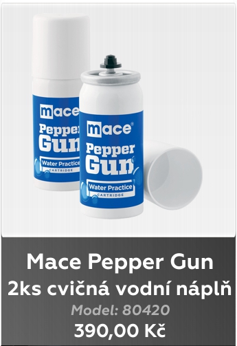 Mace Pepper Gun, Vodní cvičná náplň